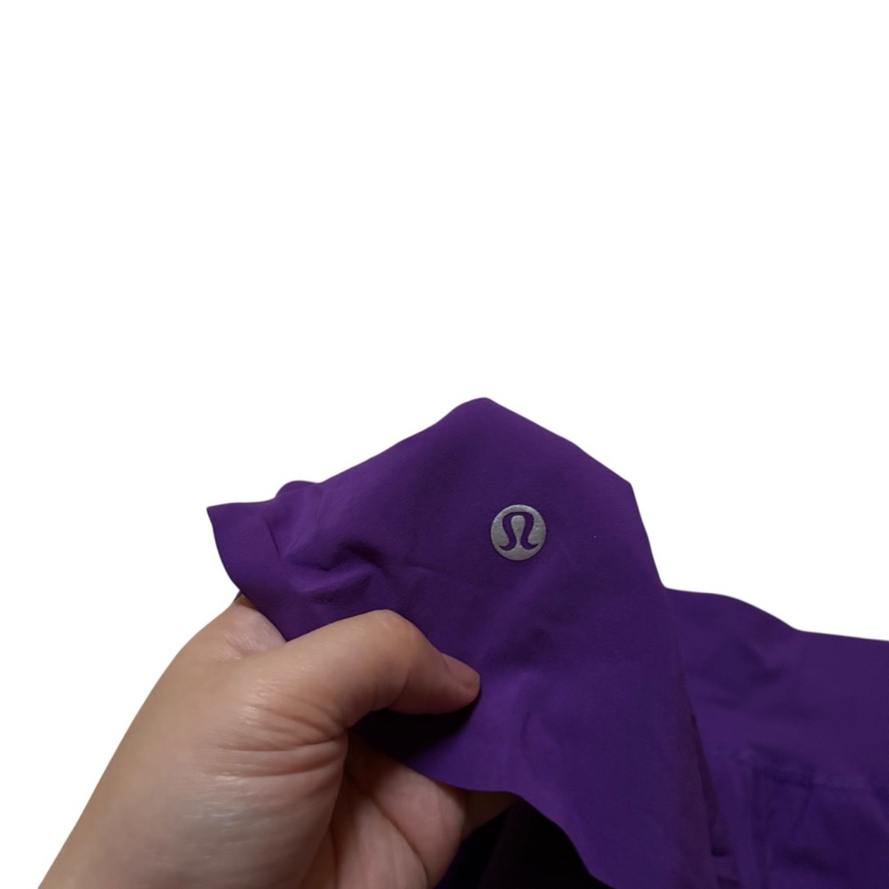 Lululemon Fast and Free High Rise Classic Fit Split Shorts 3" College Purple - Picture 4 of 5